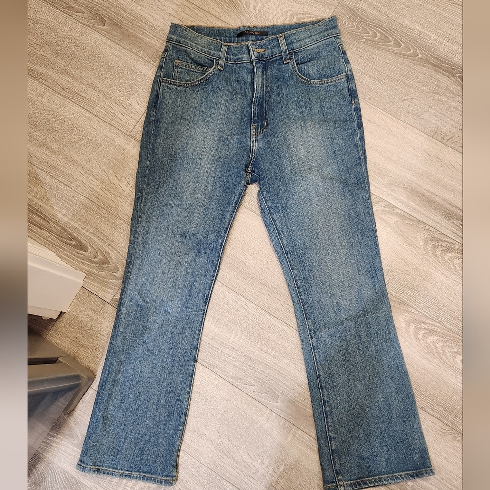 St. John Women's Blue Boot Cut Jeans